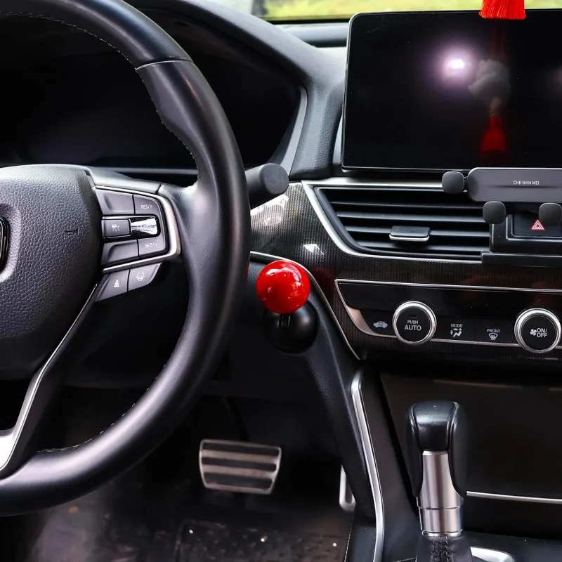 Car Start Button Rocker Auto Engine Start Switch Decor Cover Ignition Start Stop Lever ABS Rocker Car Accessories