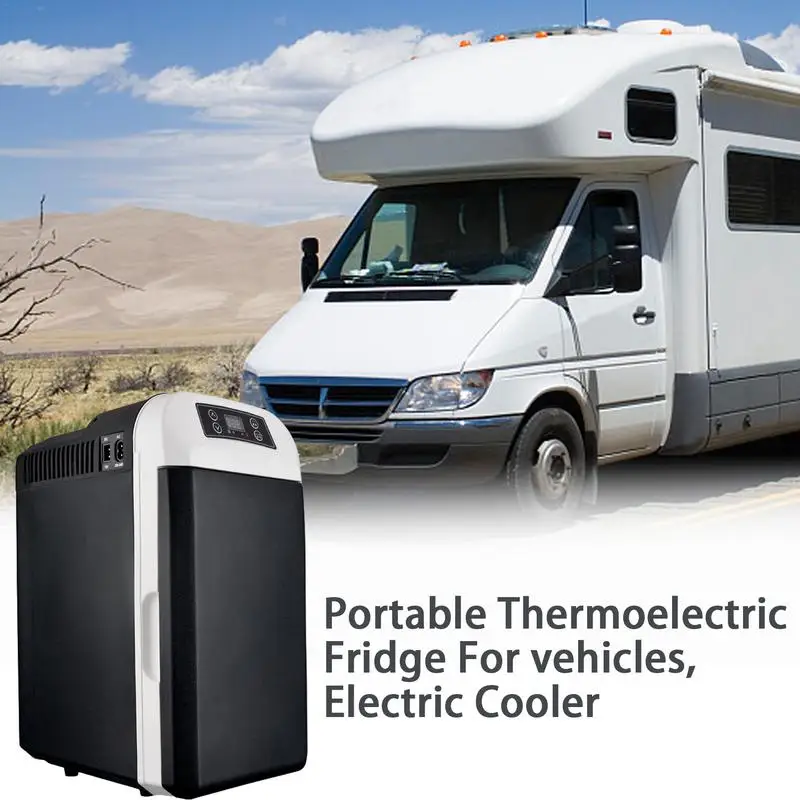 Car Refrigerator Portable 8L Auto Freezer Fridge 12v Temperature Control Mini Heating & Cooling Refrigerator For Car & Home Use